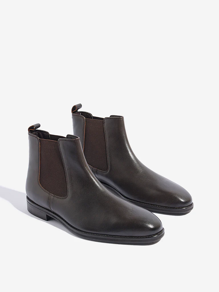 SOLEPLAY Dark Brown Chelsea Boots - Image 3