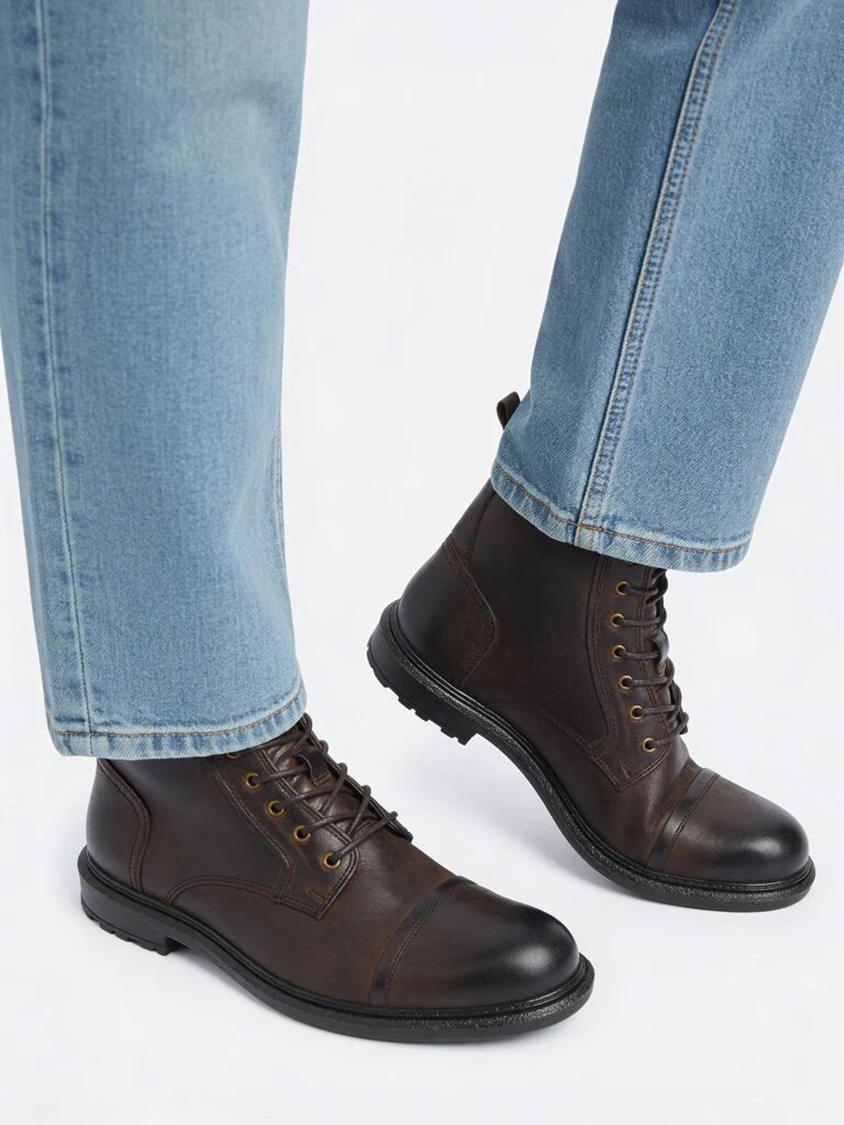 SOLEPLAY Dark Brown Leather Maverick Boots