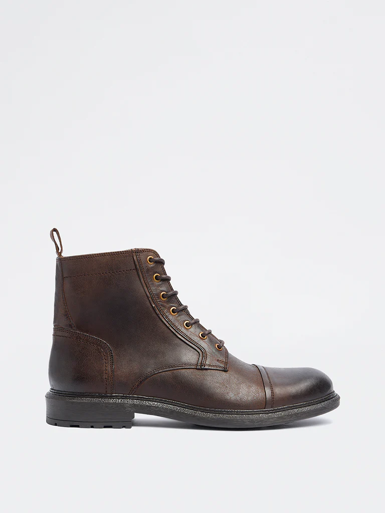 SOLEPLAY Dark Brown Leather Maverick Boots - Image 2