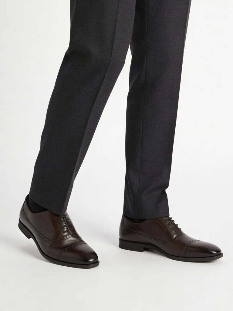 SOLEPLAY Dark Brown Oxford Shoes