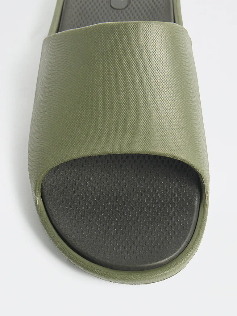 SOLEPLAY Olive Pool Slides - Image 4