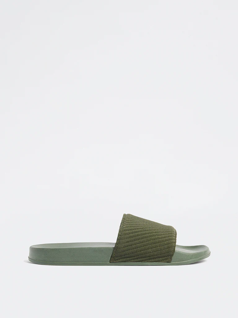 SOLEPLAY Olive Textured Pool Slides