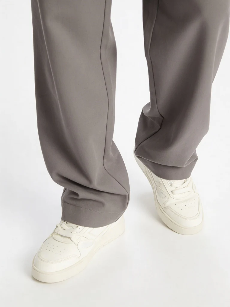SOLEPLAY White Perforated High-Top Sneakers