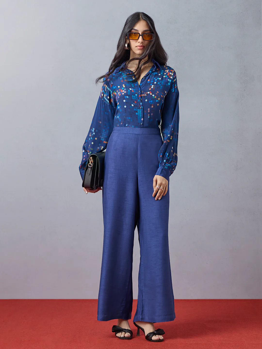 Solid Pants - Blue - Image 2