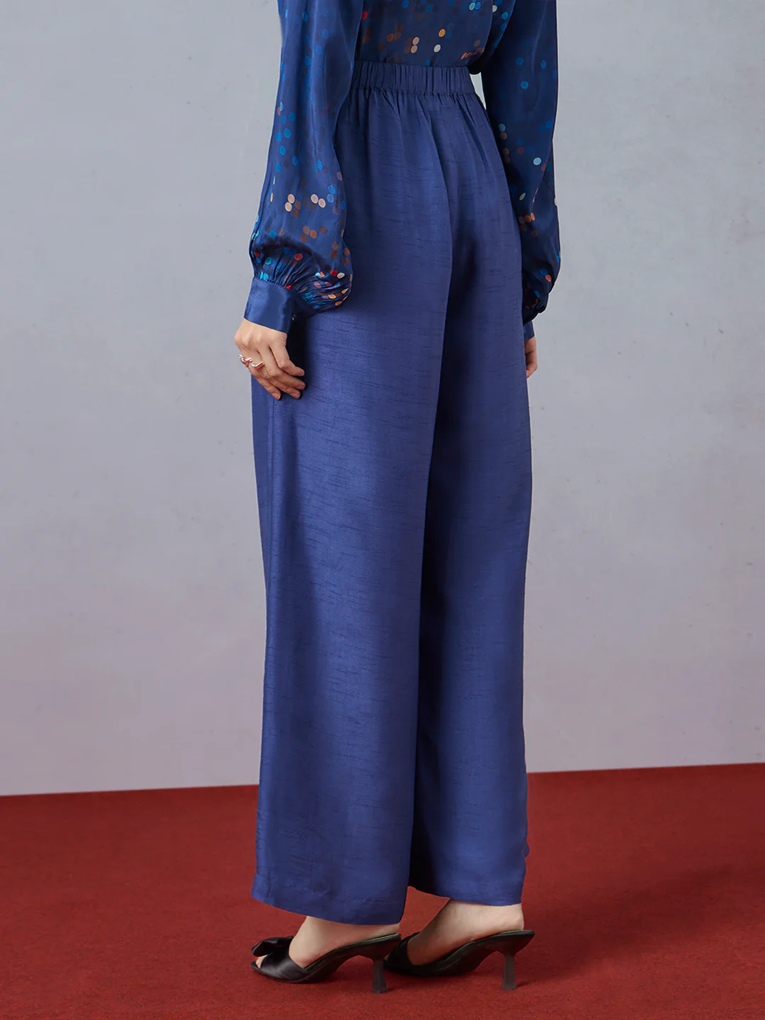 Solid Pants - Blue - Image 4