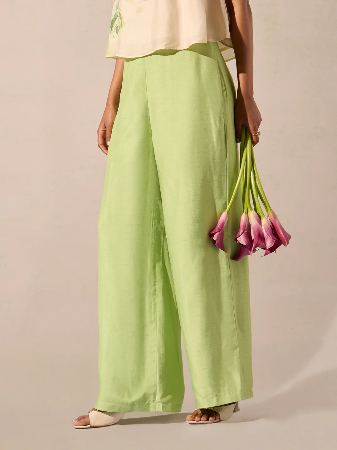 Solid Pants - Green