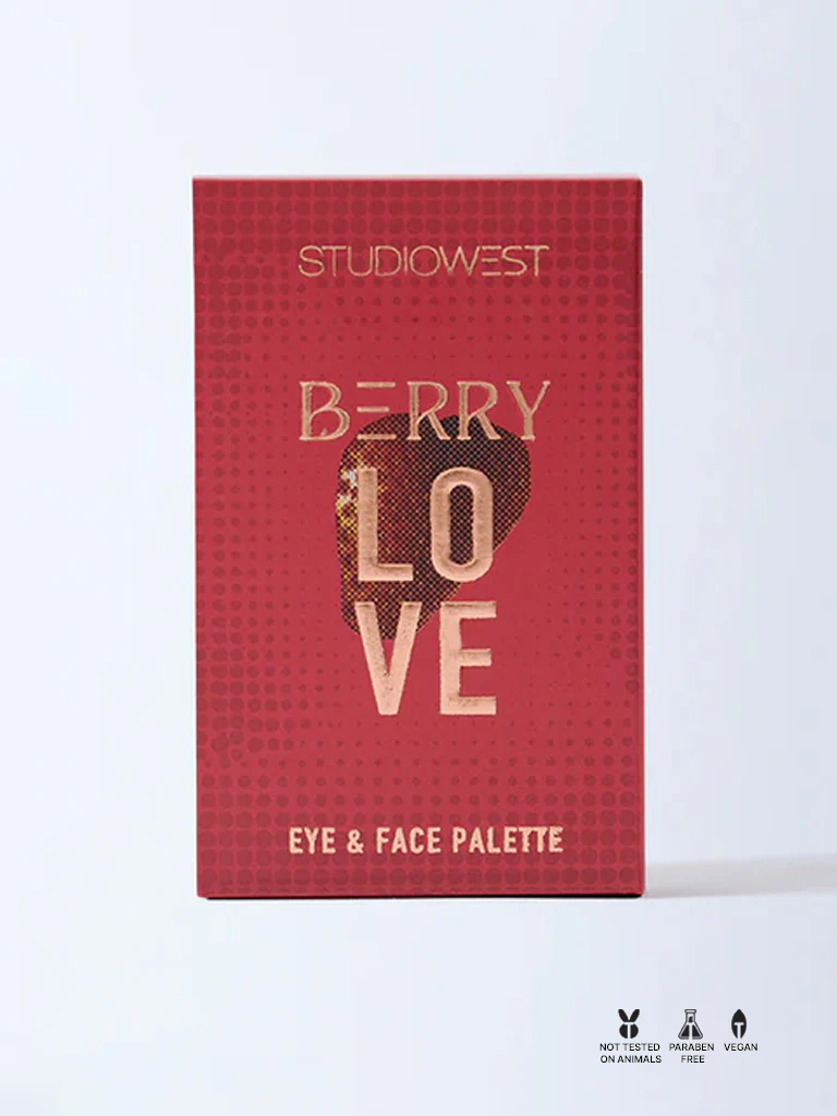 Studiowest Berry Love Eye and Face Palette - 9.6 gm - Image 3