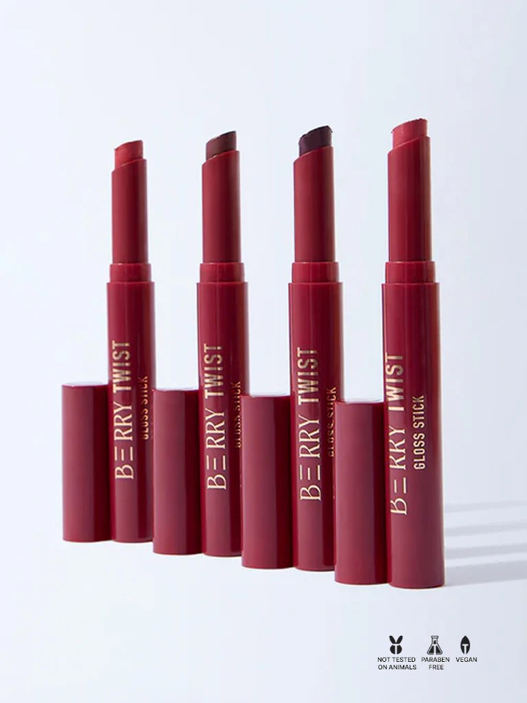 Studiowest Berry Twist Pout Gloss Stick - 2.1 gm - Image 4