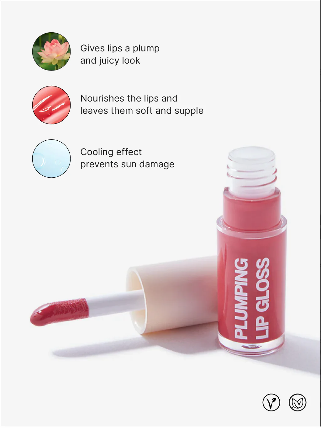 Studiowest Bloom Maroon 09 Fireball Lip Gloss - 7 GM