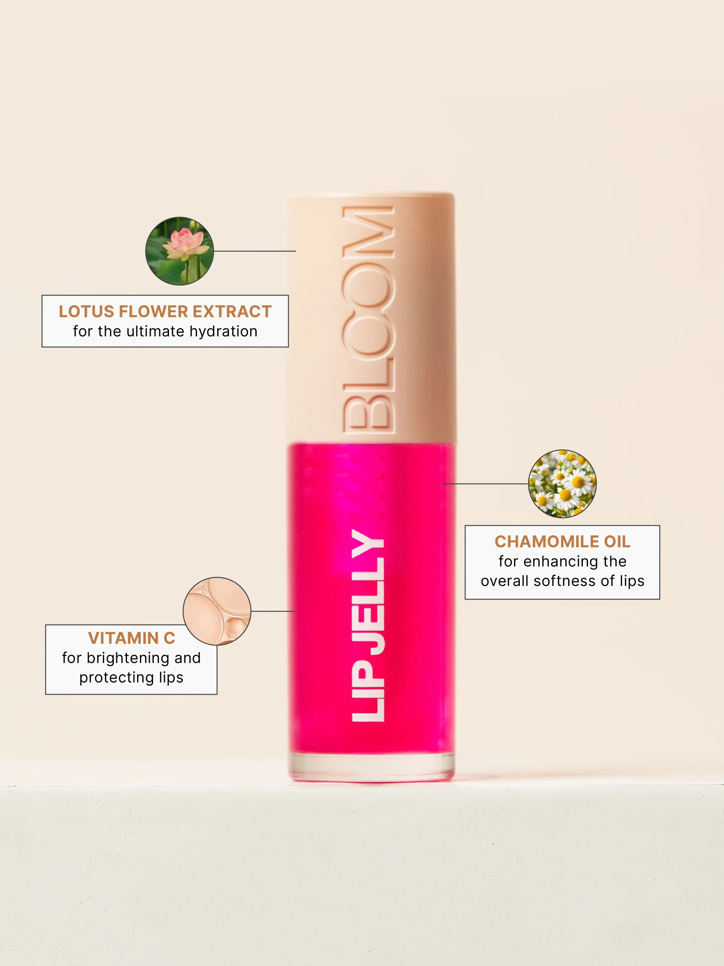 Studiowest Bloom Pink 02 Sweetpea Lip Jelly - 6.5 GM - Image 3