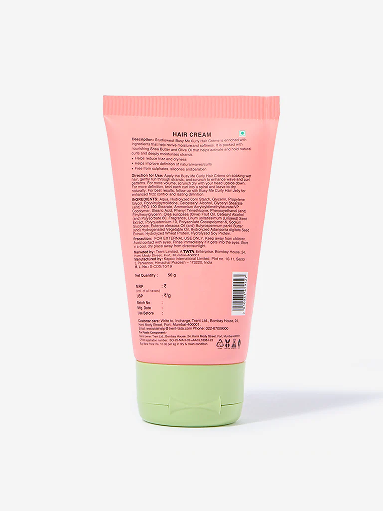 Studiowest Busy Me Curly Hair Creme - 50 gm - Image 3