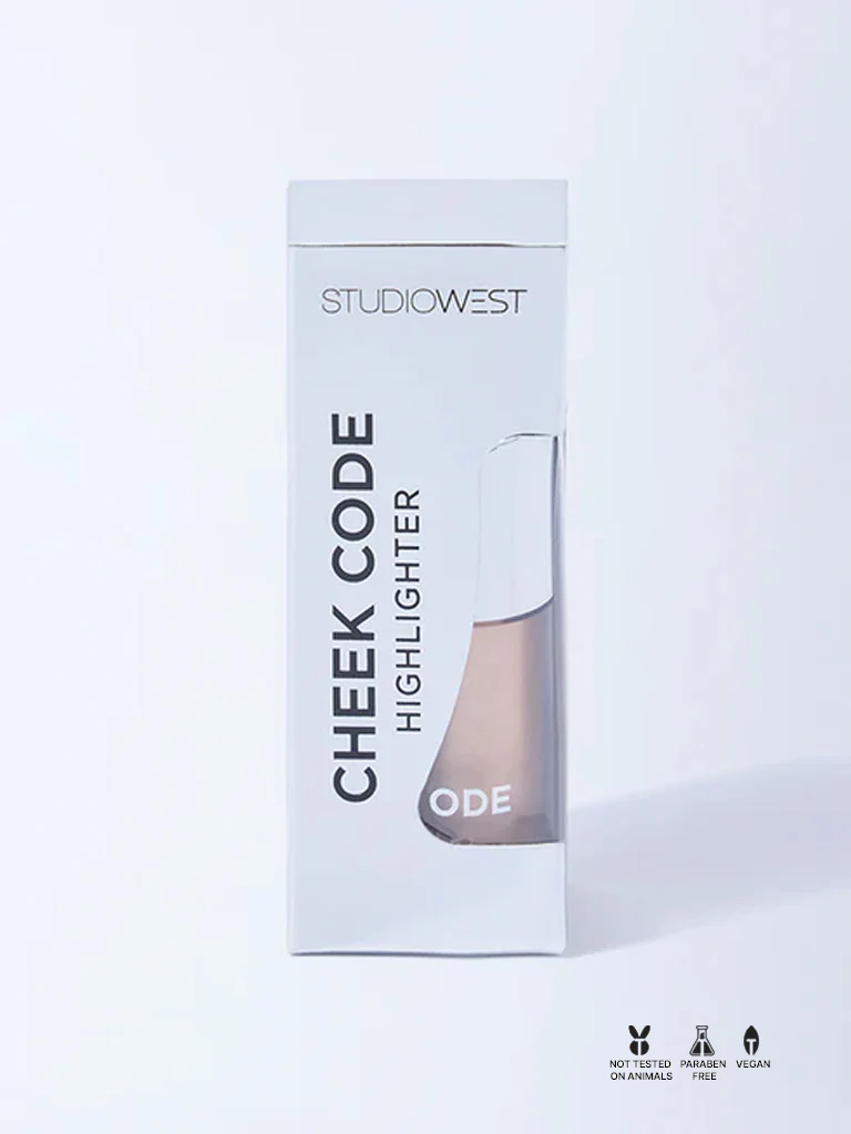 Studiowest Cheek Code Golden Glaze Highlighter - 3.8 gm - Image 4