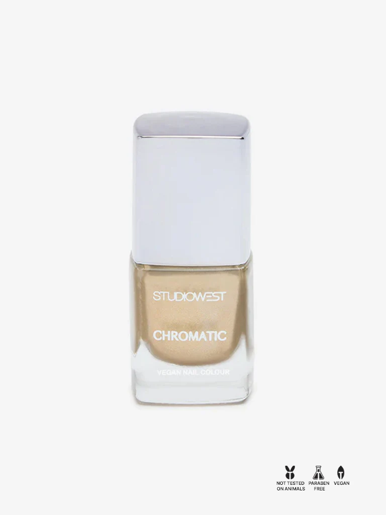 Studiowest Chromatic Gold Gilded Gleam G-30 Nail Colour - 8 ml - Image 3