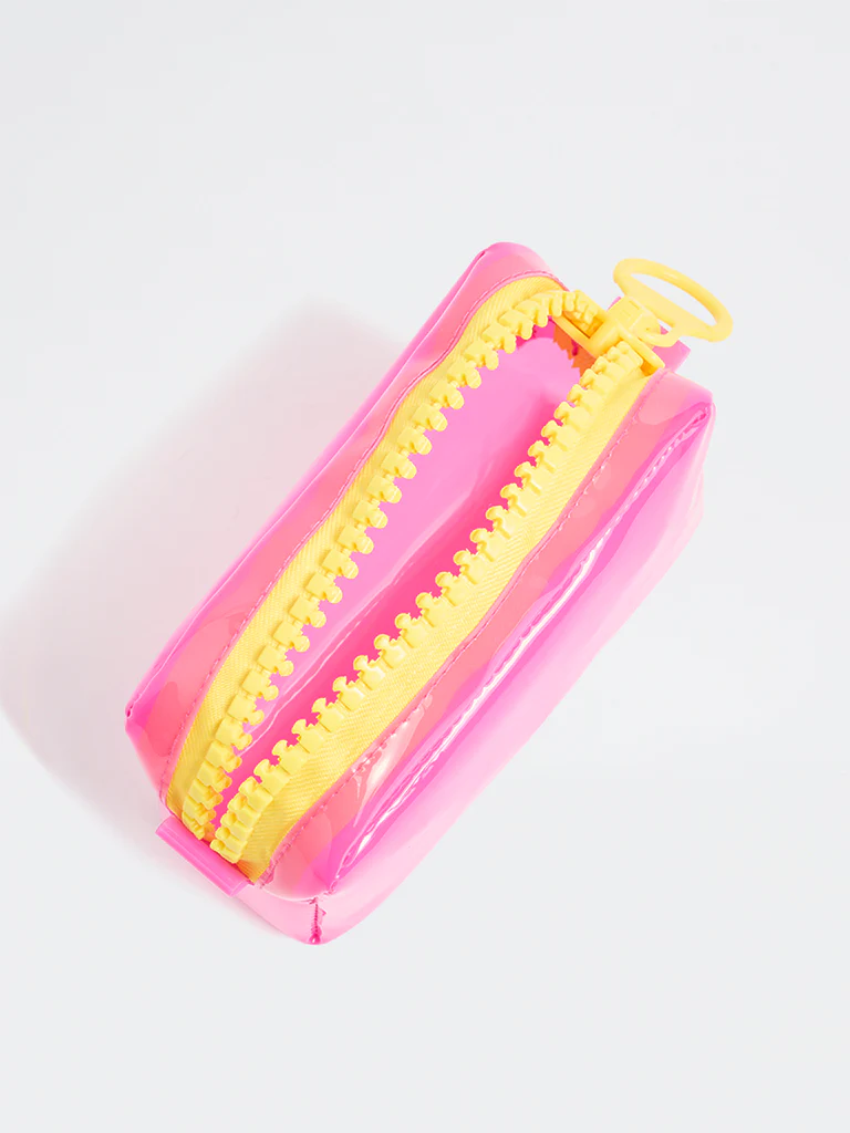 Studiowest Fuschia Rectangular Jelly Pouch - Image 3
