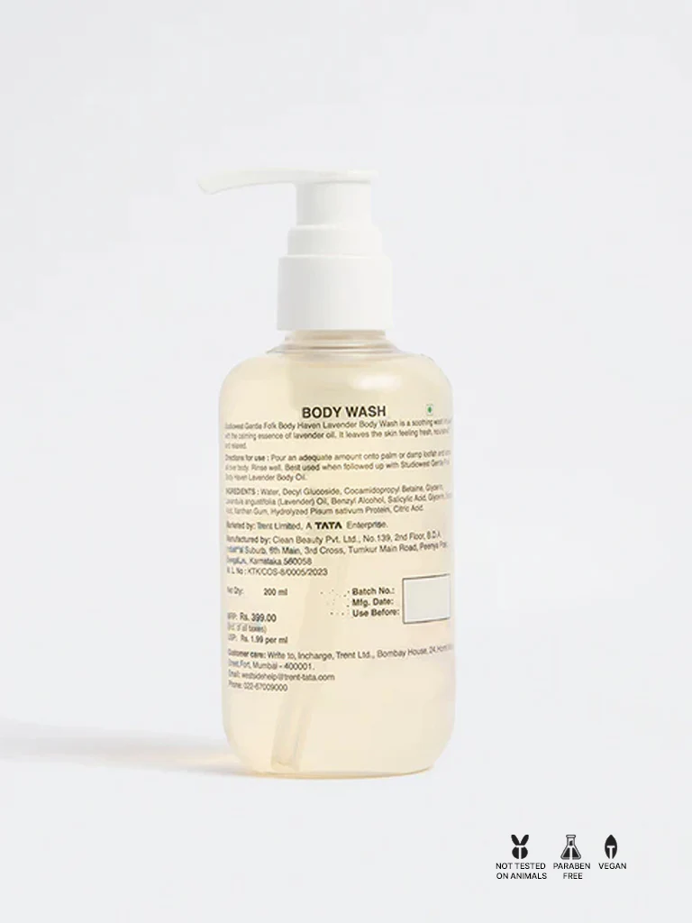 Studiowest Gentle Folk Lavender Body Wash - 200 ml - Image 2