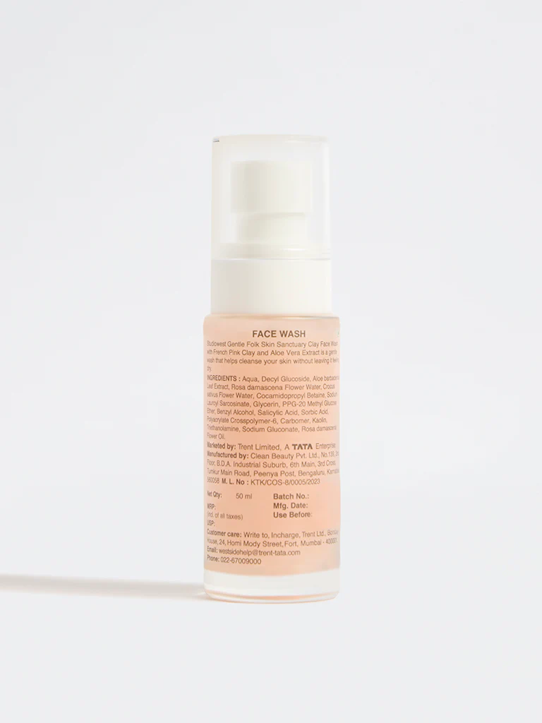 Studiowest Gentle Folk Skin Sanctuary Clay Face Wash - 50ml - Image 3