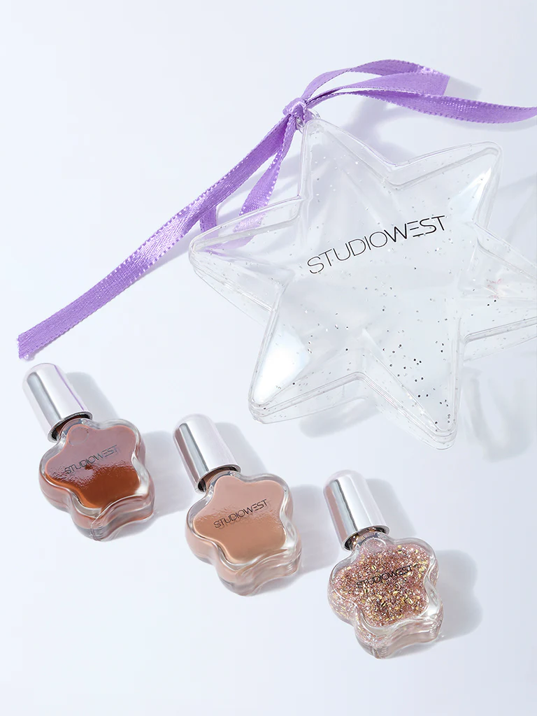Studiowest Glitzy Minis Nail Color Brownie - Pack of 3 - Image 3