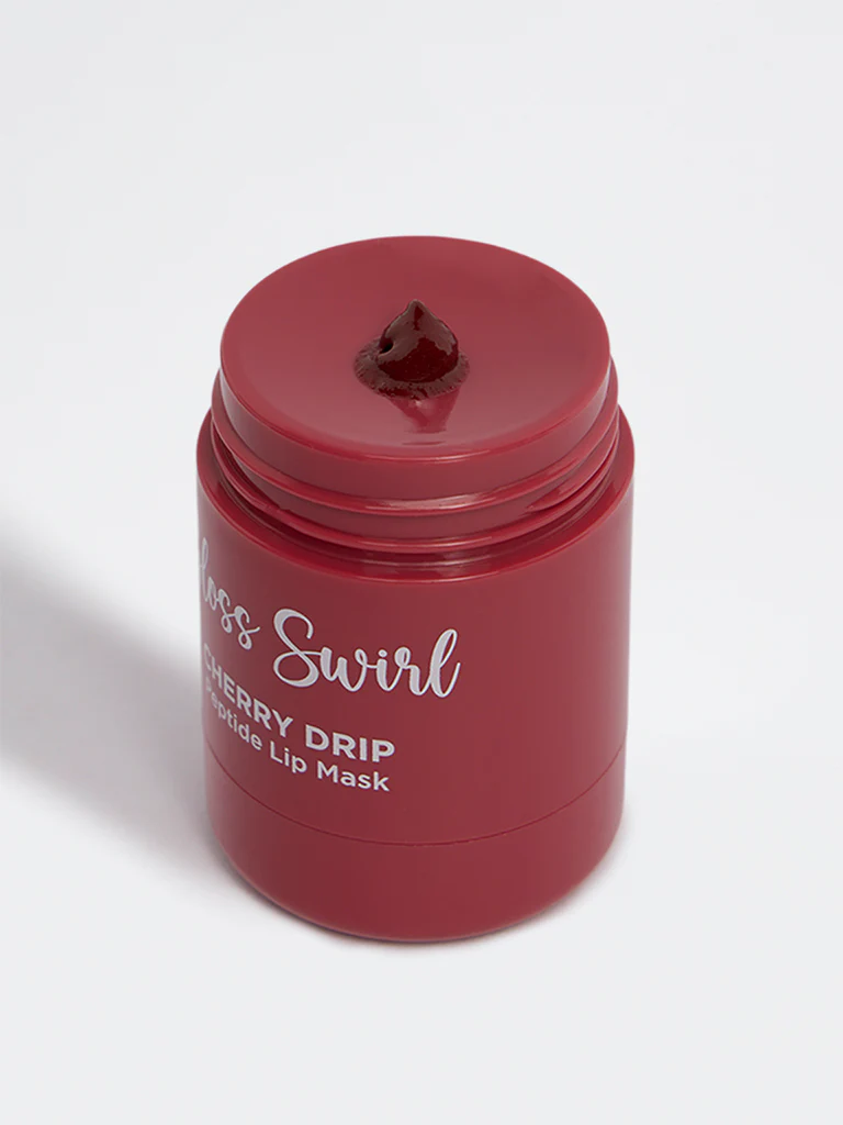 Studiowest Gloss Swirl Cherry Dip Peptide Lip Mask- 12 gm - Image 2