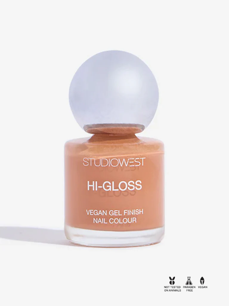 Studiowest Hi-Gloss Caramel Kisses BR-06 Creme Nail Colour - 8 ml - Image 3