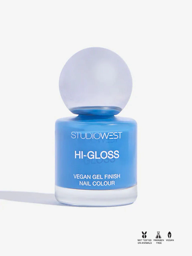 Studiowest Hi-Gloss Indigo Illusion BL-05 Creme Nail Colour - 8 ml - Image 3