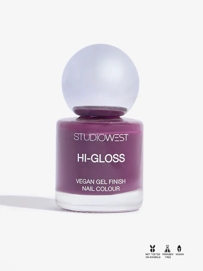 Studiowest Hi-Gloss Royal Grape PR-05 Creme Nail Colour - 8 ml - Image 3