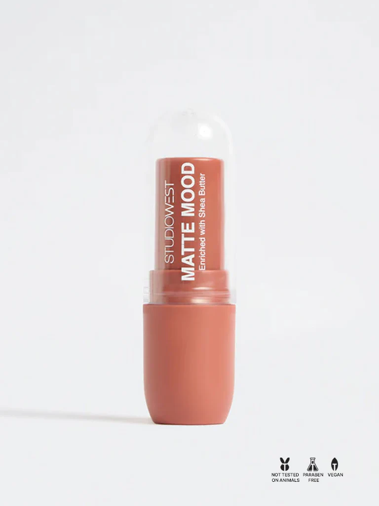 Studiowest Matte Mood Spice BR-01 Lipstick - 4.2 gm - Image 3