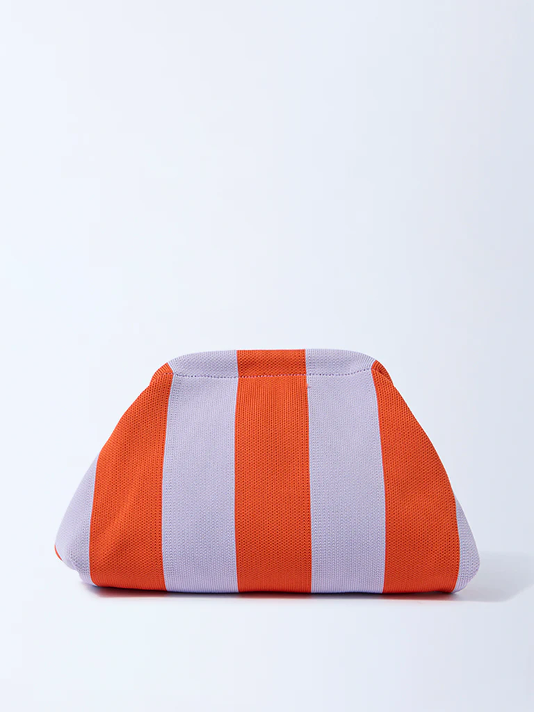 Studiowest Multicolour Stripe Patterned Pouch