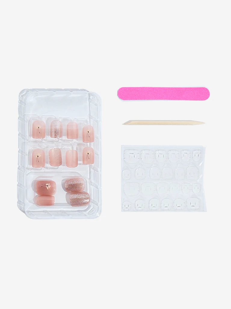 Studiowest Pink Jelly Press-On Nail Set - Image 2