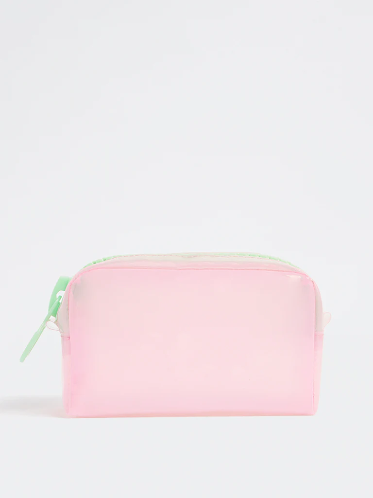 Studiowest Pink Rectangular Jelly Pouch - Image 2