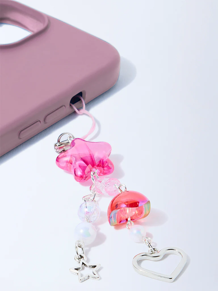 Studiowest Pink Star and Beaded Charm - Image 3