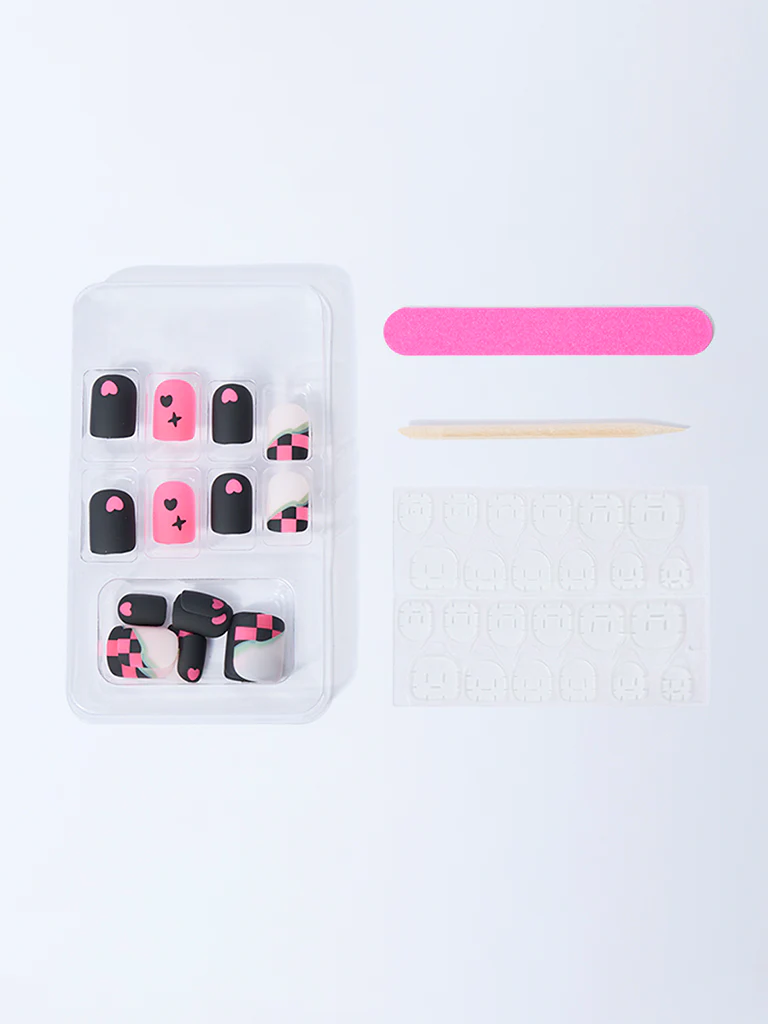 Studiowest Press & Go Goth-Inspired Reusable Press-On Nail Set - Image 2