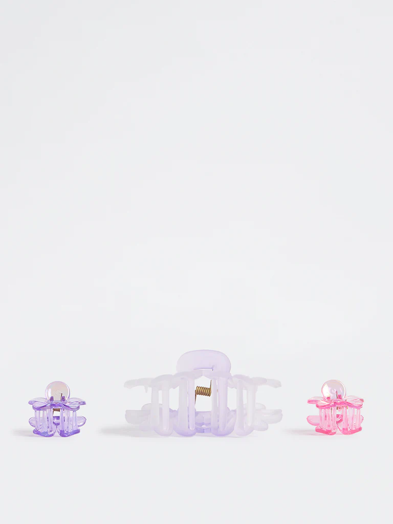 Studiowest Purple Clips - Pack of 3