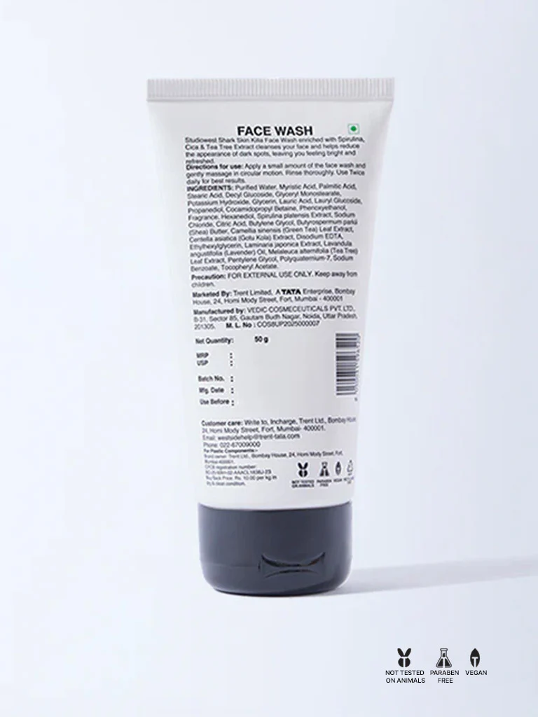 Studiowest Shark Skin Killa Face Wash - 50 gm - Image 6