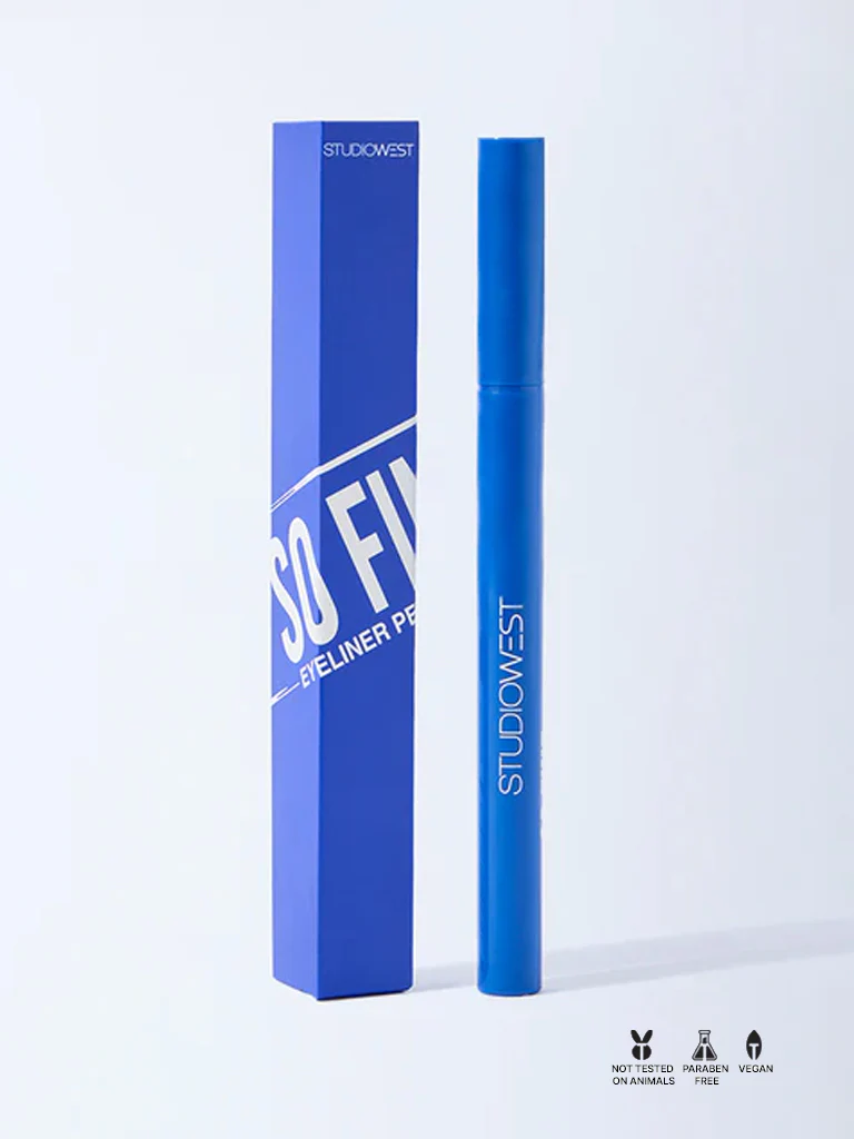 Studiowest So Fine Blue Eyeliner Pen - 0.9 ML - Image 3