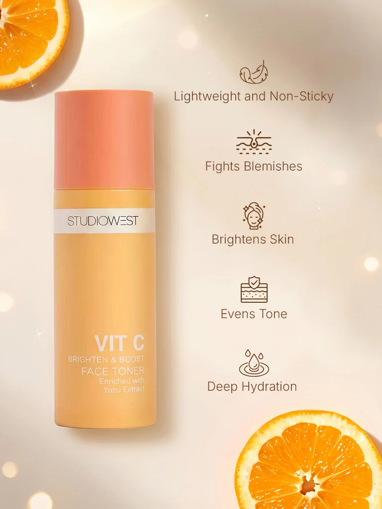 Studiowest Vitamin C Brighten & Boost Face Toner - Image 3