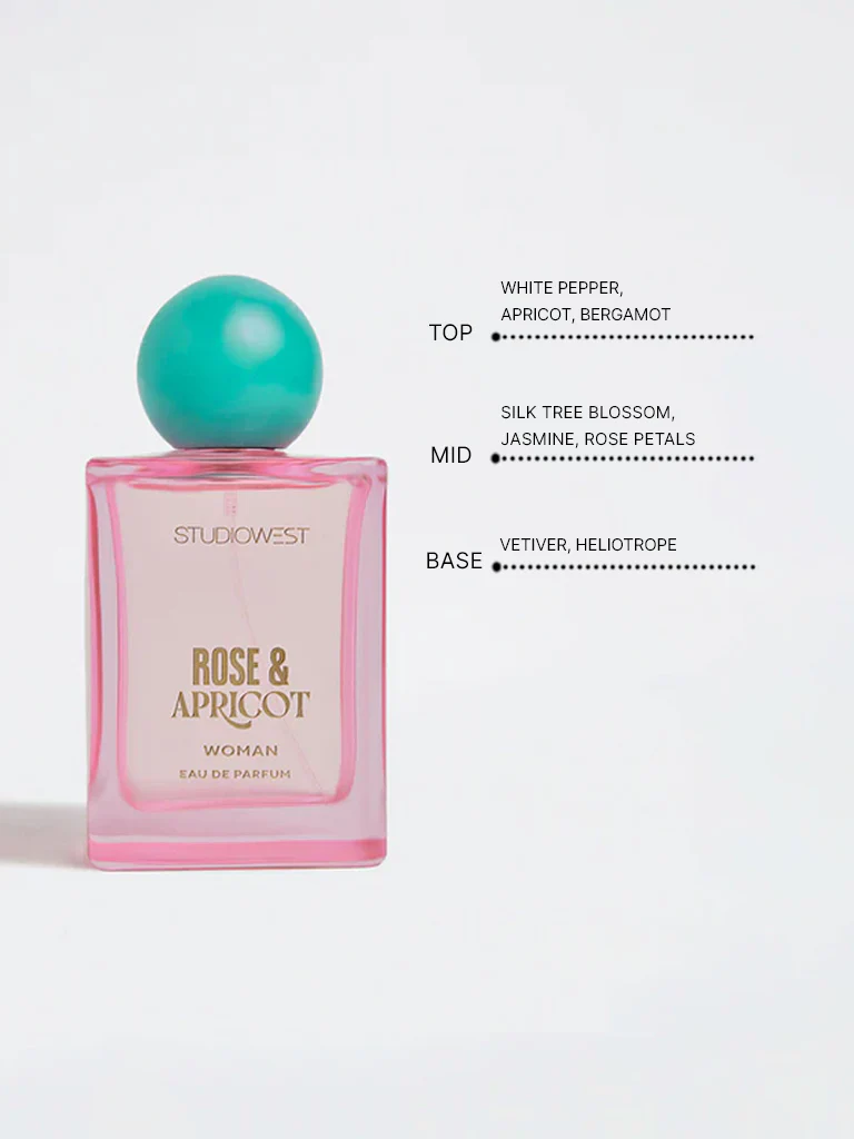 Studiowest Woman Rose and Apricot Eau de Parfum - 100 ml