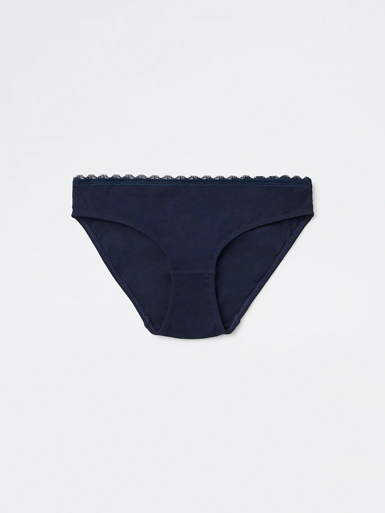 Superstar Blue Cotton-Blend Bikini Briefs - Pack of 2 - Image 6