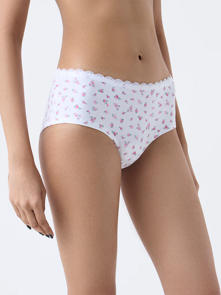 Superstar Multicolour Cotton-Blend Briefs - Pack of 2 - Image 2