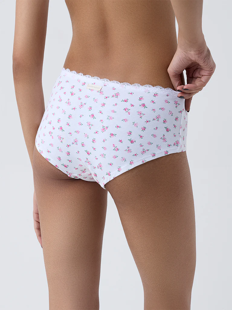 Superstar Multicolour Cotton-Blend Briefs - Pack of 2 - Image 4