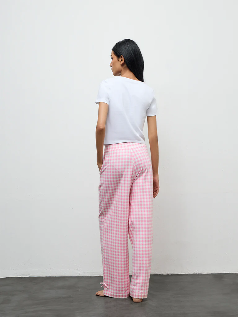Superstar White Printed Cotton-Blend Top - Image 4
