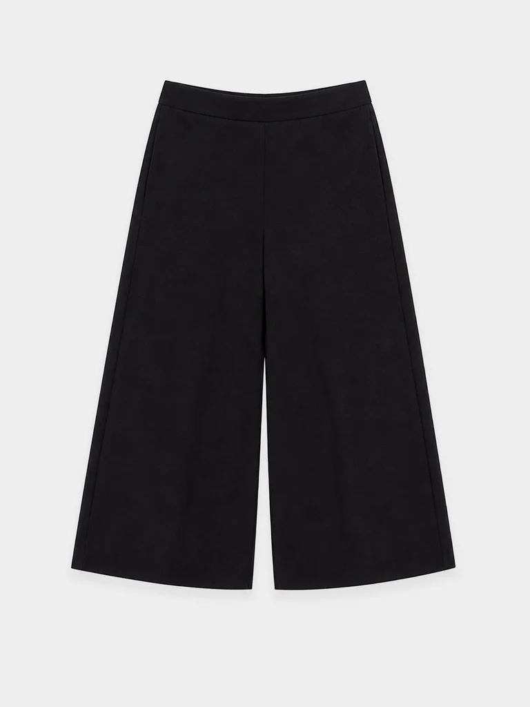 Utsa Black Cotton-Blend Pants - Image 6