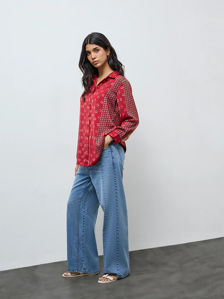 Utsa Multicolour Printed Cotton Tunic