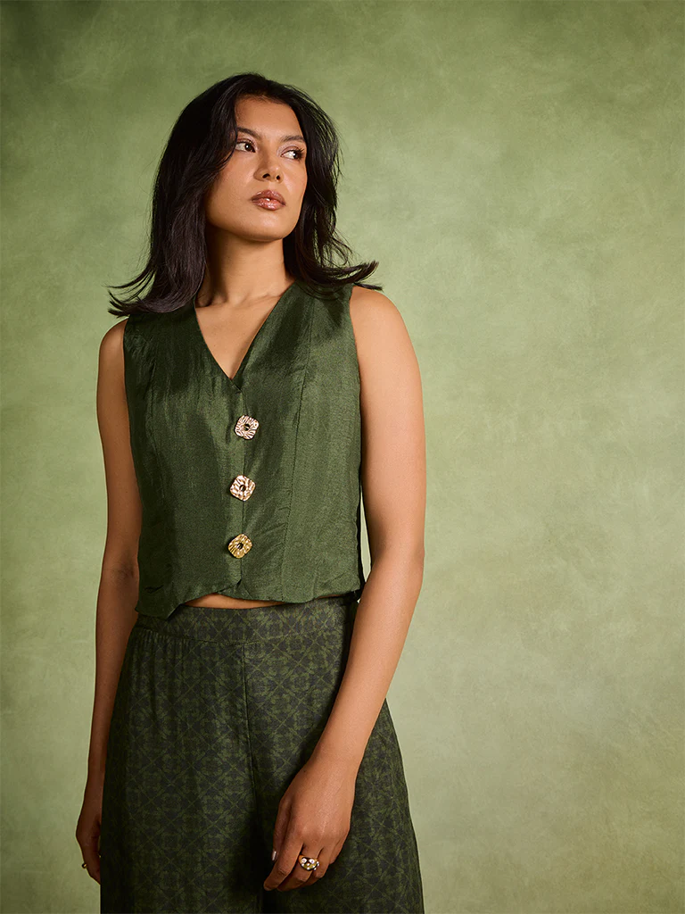 Waistcoat β Green