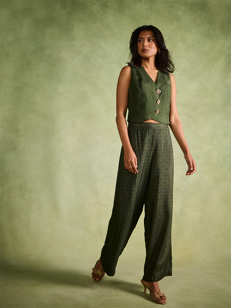 Waistcoat β Green - Image 2