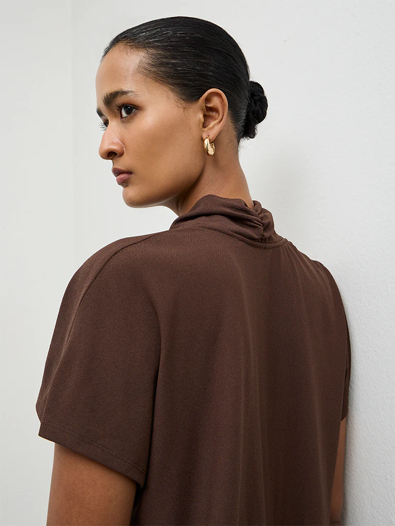 Wardrobe Dark Brown Top - Image 3