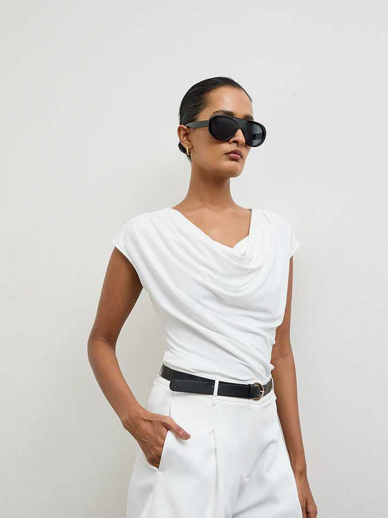 Wardrobe Ivory Solid Top