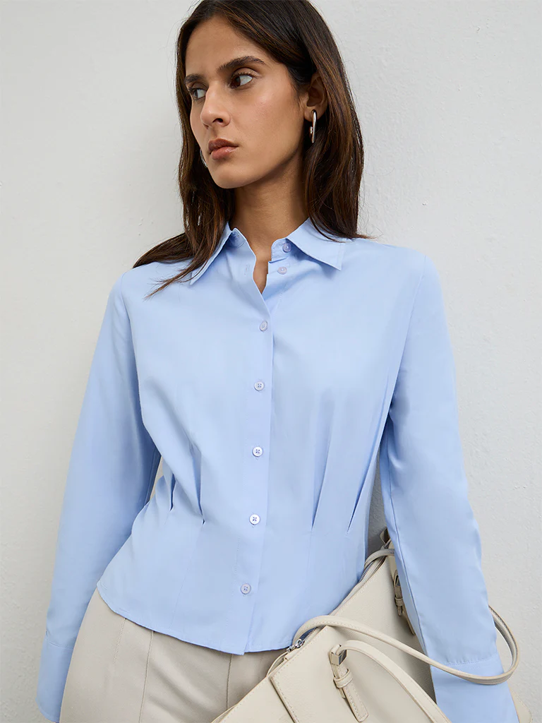Wardrobe Light Blue Shirt - Image 2