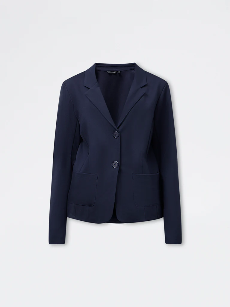 Wardrobe Navy Solid Blazer - Image 5