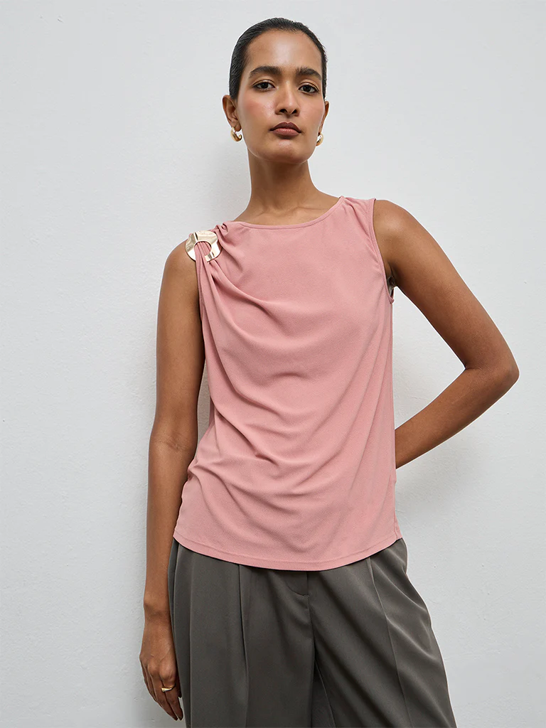 Wardrobe Peach Solid Top