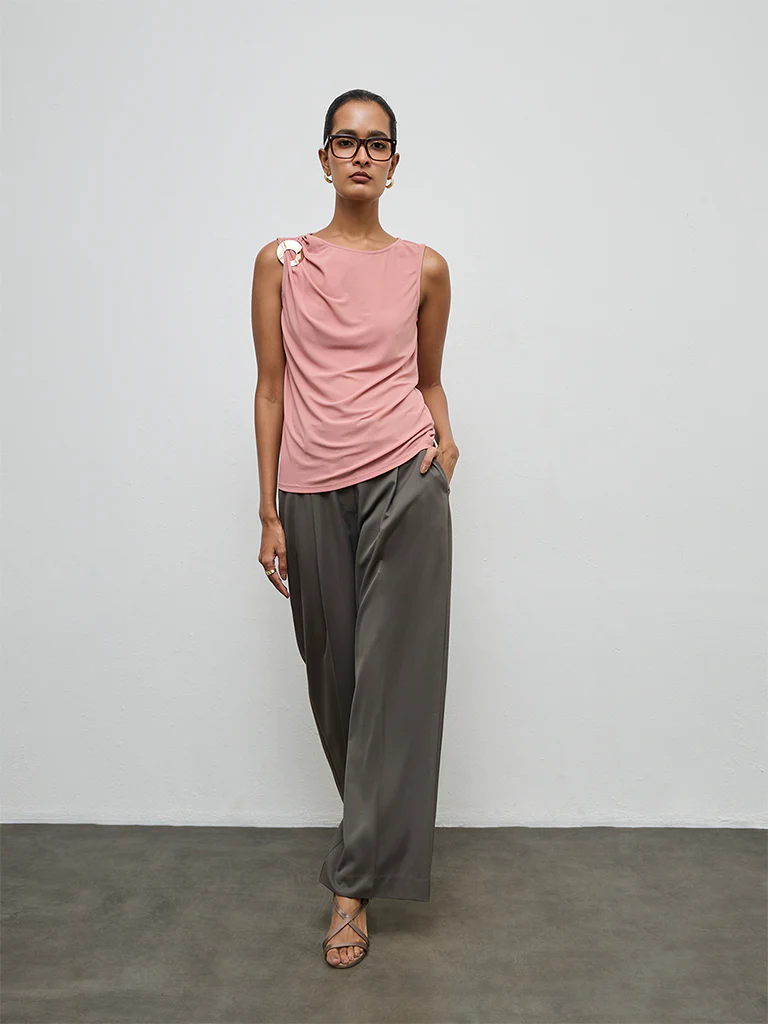 Wardrobe Peach Solid Top - Image 2